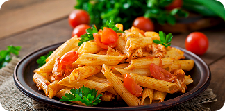 Food ordering app interface